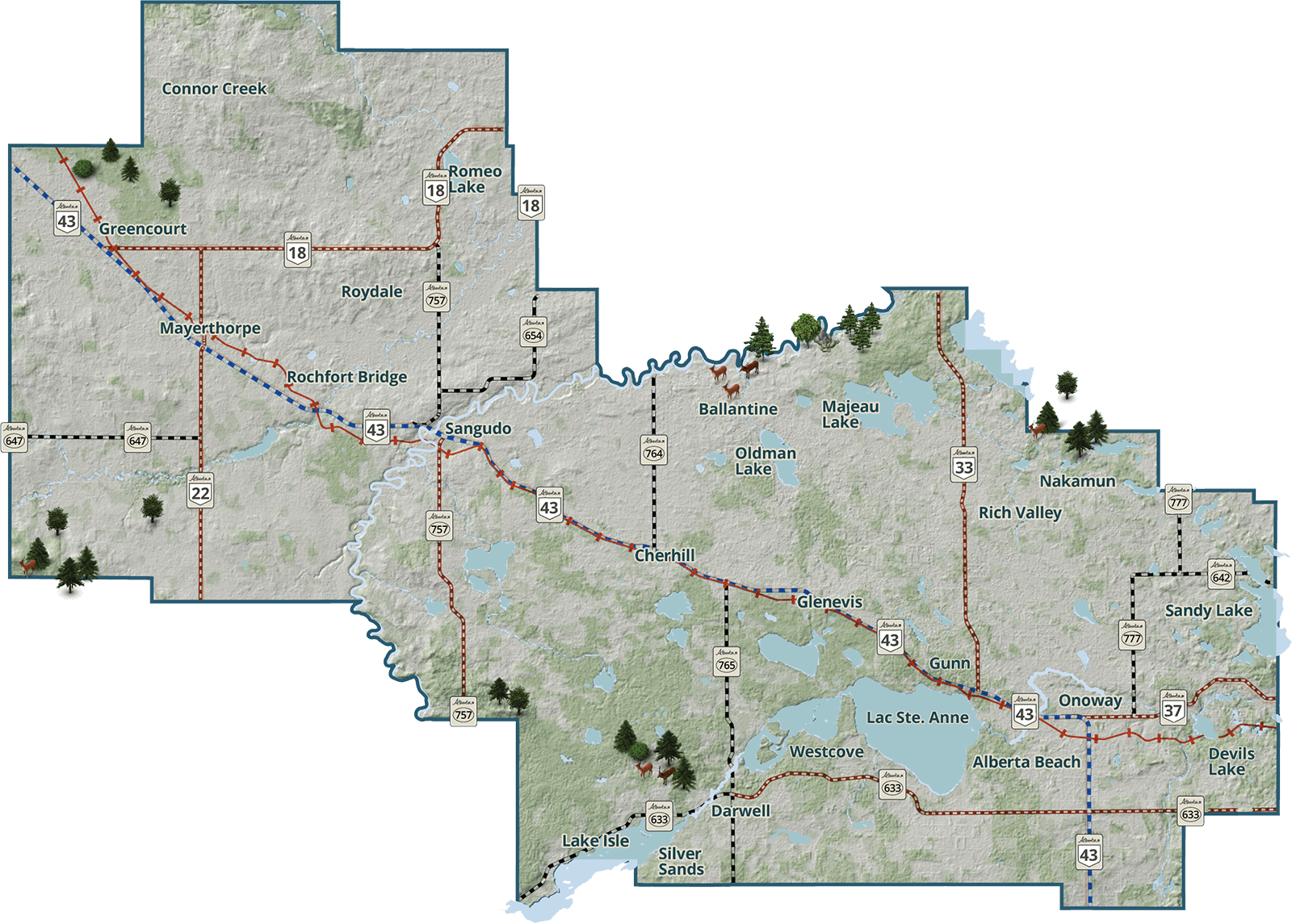 Lac Ste. Anne County Infrastructure Overview