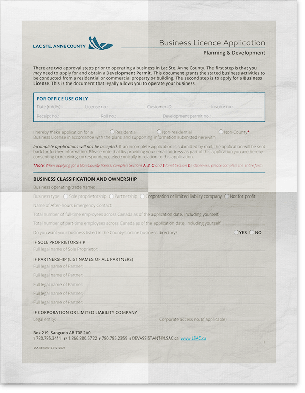 Business Licence