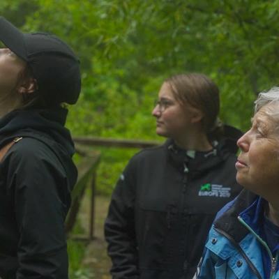 Caretakers of George Pegg Botanic Garden